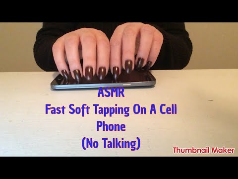 ASMR Fast Soft Tapping On A Cell Phone(No Talking)