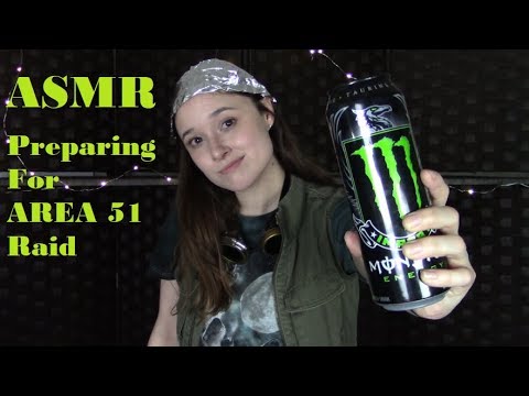 ASMR Preparing for our Trip to AREA 51 (Checking for Bugs/Wires, Fluffy mic)