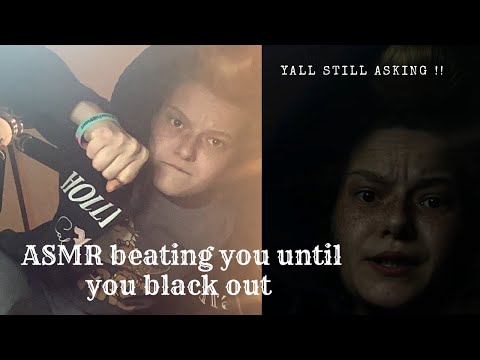 ASMR Beating you up and tell you black out￼ ✨roleplay ASMR 1 minute giant vs mini