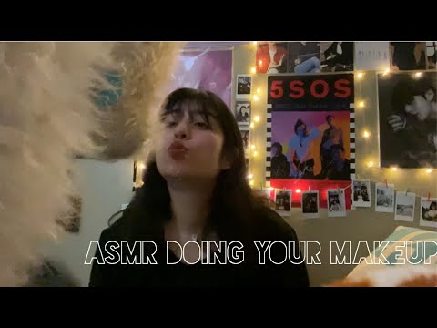 ASMR doing your make up