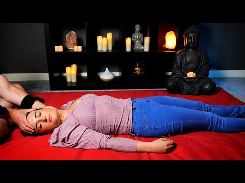 Shiatsu To Calm Your Anxiety & Help YOU SLEEP [ASMR][No Talking]