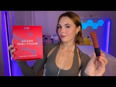 ASMR | Mecca Haul & Beauty Loop Level 4 Unboxing 🛍️ (tapping, whispered…)