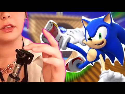 ASMR Realistic medical exam but you're Sonic the Hedgehog! Real doctor analyzes speedster biology.