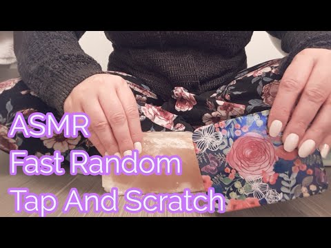ASMR Fast Random Tap And Scratch (Lo-fi)