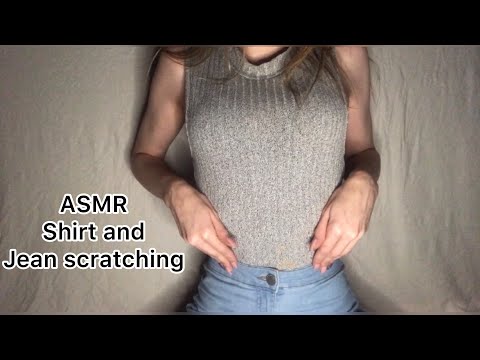 ASMR | fast shirt scratching | lofi | no talking