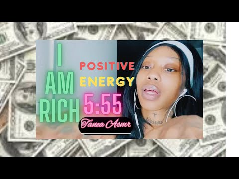 Asmr 555 Positive Energy! Mouth sounds + whisper affirmations