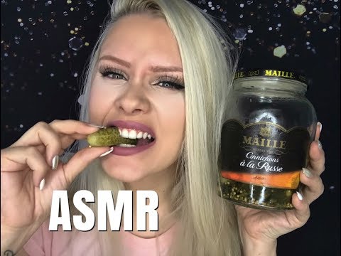 #ASMR CRUNCH CORNICHONS