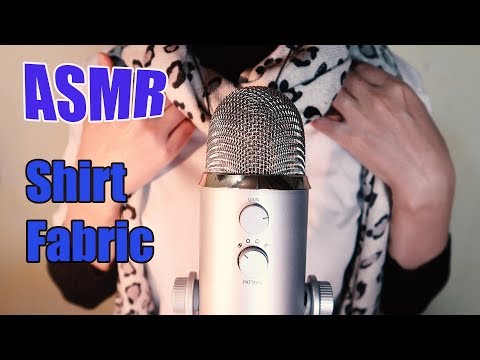 ASMR Shirt, Fabric Sounds | SCratching  & Rubbing On The Shirt |ASMR Huyen