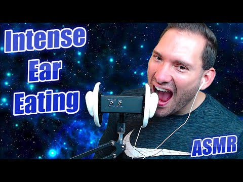 ASMR - Intense Ear Eating Deep In Space