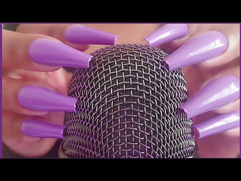 ASMR Mic Scratching And Rubbing (Bare, fluffy & ??)