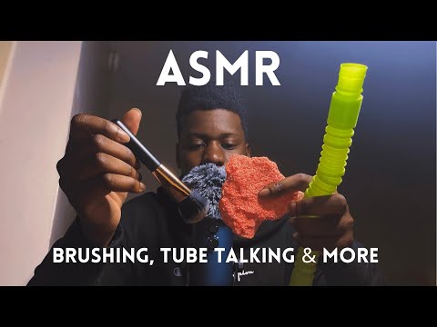 ASMR Different Triggers for Deep Relaxation | Tube Talking, Mic Brushing and More #asmr