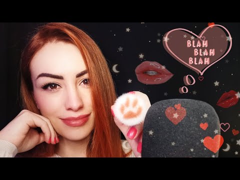 ASMR Ramble 👄 Low Frequency Meditation Sounds 😴 & Story about my.... 🐈