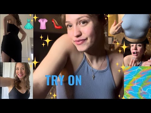 ASMR TRY ON + DEPARTMENT STORE HAUL