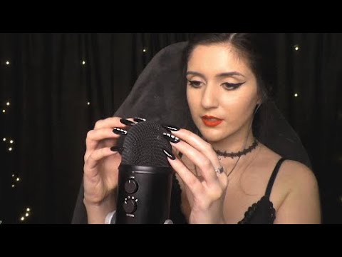 Slow ASMR Mic Scratching With Long Nails *Tingly* Highly Requested Metal Scratching