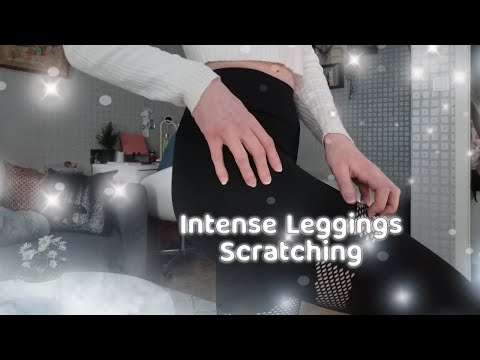 ASMR | Fast & Intense Leggings Scratching, Fabric Sounds, Body Triggers/Tapping (no talking)