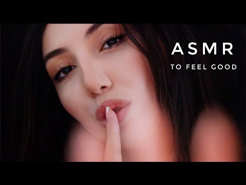 ASMR To Feel Good ✨ Shhh It’s Okay… I'm Right Here  - Ear to Ear Close Up Whispering & Cliiicky
