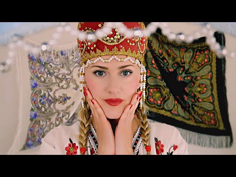 ASMR 👑 Russian Princess Hair and Makeup