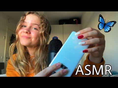 ASMR | Tapping and scratching on random items🎨🌻