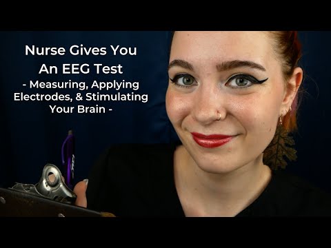 ASMR Nurse Tests Your Brain with an EEG 🧠 | Soft Spoken Medical RP