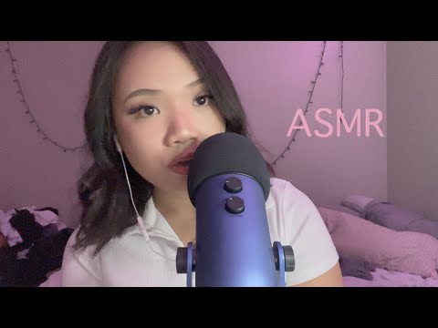 ASMR Triggers To Help You Sleep | Mouth/Kiss Sounds + Mic Brushing/Crinkling