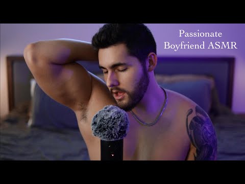ASMR Passionate Boyfriends Kisses & Mouth Triggers - Loving Boyfriend Roleplay