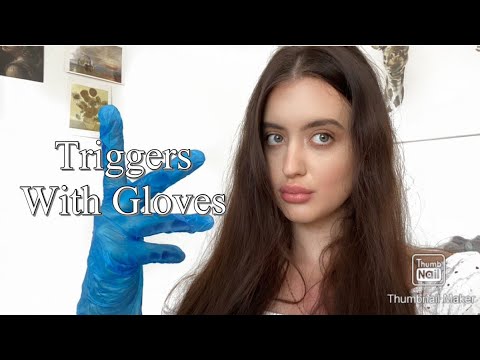 ASMR ~ Latex Gloves Triggers | Lipgloss Application | Personal Attention 💓