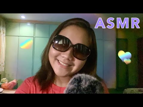 ASMR | fast & tingly whispers and tapping  | mouth sounds