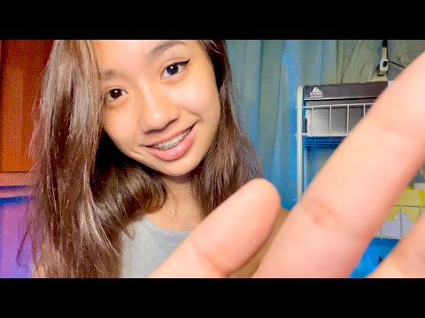 ASMR ~ Up Close Face Touching | Inaudible Whispers | Personal Attention