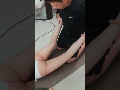 ASMR stretching and chiropractic adjustments for Lisa #asmrchiropractic chiropractic
