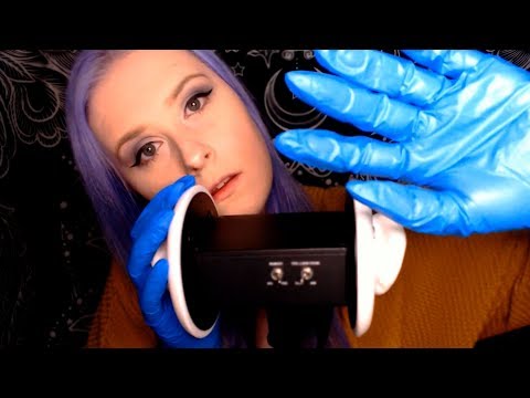 ASMR Glove & Lotion Ear Massage | Ear Cupping & Tapping | No Talking | For Sleep & Relaxation
