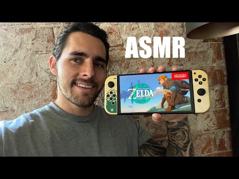 ASMR Zelda Tears Of The Kingdom Gameplay - Male Soft Speaking - Nintendo Switch OLED