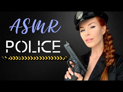 ASMR ❤️ Police Officer Cosplay 👮🚨 Various Triggers on 3dio PRO 🎤