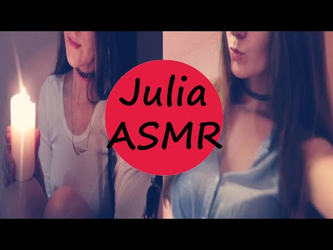 АСМР видео шепот,поцелуи,постукивания/ASMR video whisper, tapping,kissing—Julia ASMR