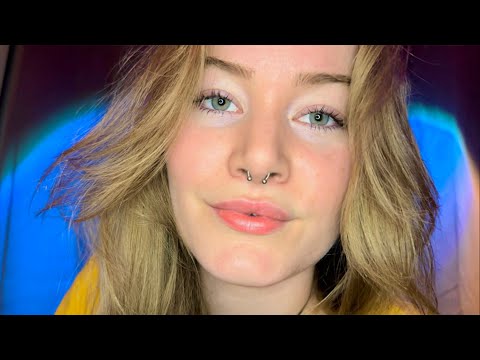 ASMR breathy anticipatory whispers & chaotic stuttering (unpredictable tingles)