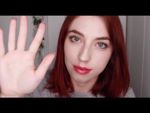 ASMR Hand Movements & Mouth Sounds (sk, tk, kisses)