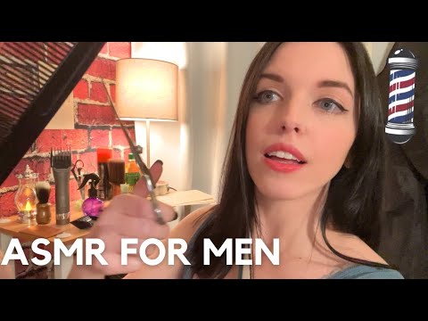 💈 Barbershop RP - Men's Haircut for Sleep (ASMR) | Clippers, Combing