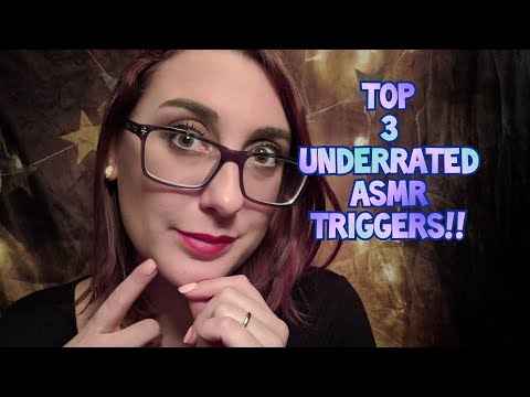 YOU WILL OVERDOSE WITH TINGLES ~ MY TOP 3 UNDERRATED Triggers