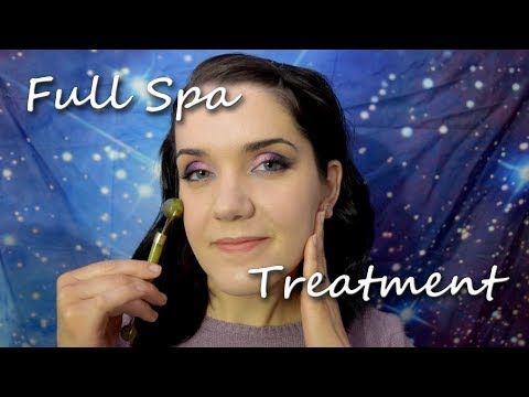 ASMR Full Spa Treatment - Facial, Oil Massage