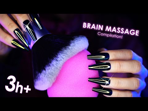 [ASMR] ULTIMATE Deep Brain Massage Compilation 😴 99% of You Will SLEEP & RELAX - 4k (No Talking)