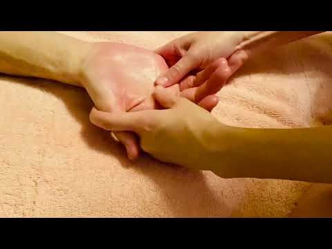 ASMR 🍃Evening Arm/Hand Massage [Arm Tracing, No Talking, Visual asmr]