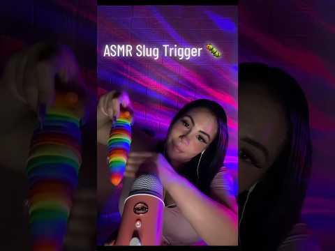 ASMR Slug Trigger 🐛 #shortsasmr #asmrsounds