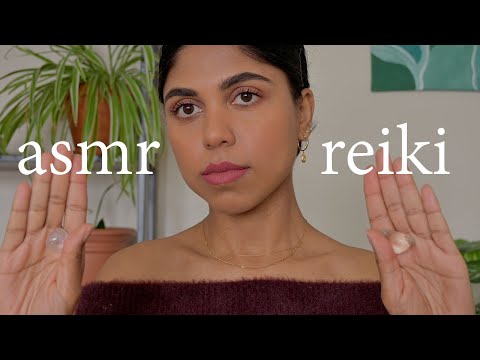 ASMR Reiki for Attracting Love & Self-Love | Crystal Cleanse, Affirmations & Binaural Beats