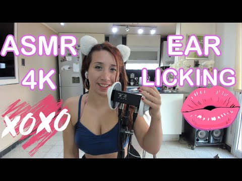 ASMR🔥 | 👅INCREDIBLE EAR LICKING👅 | 4K💎