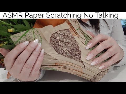 ASMR Paper Scratching-No Talking