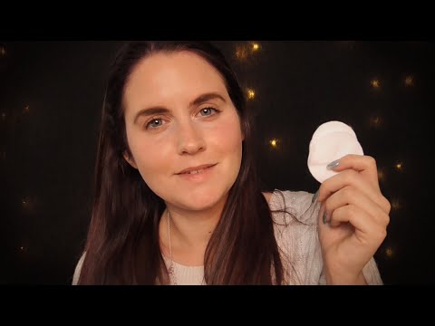 ASMR Girlfriend Cleanses Your Face and Comforts You Ready for Bed