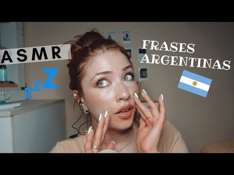 ASMR/ Frases ARGENTINAS🇦🇷 Asmr en español*
