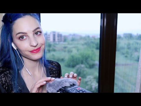 ASMR| Fluffy Mic + Tongue clicking for relaxation💤