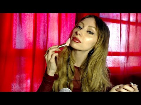 ASMR Affirmations | Hand Gestures, Brushing, Happy Thoughts