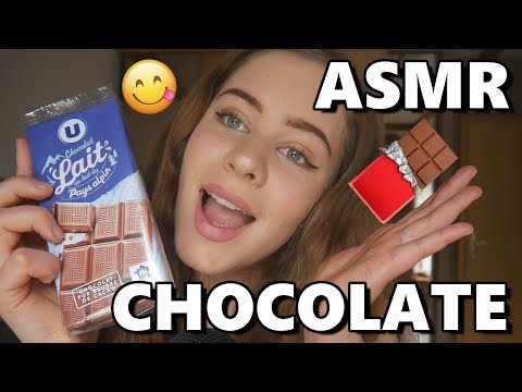 ASMR Chocolate Tapping, Scratching, Eating Sounds 🍫😋