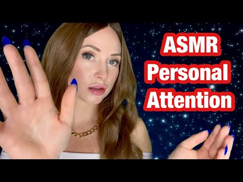 ASMR Personal Attention - Positive Words of Encouragement (Face Touching)